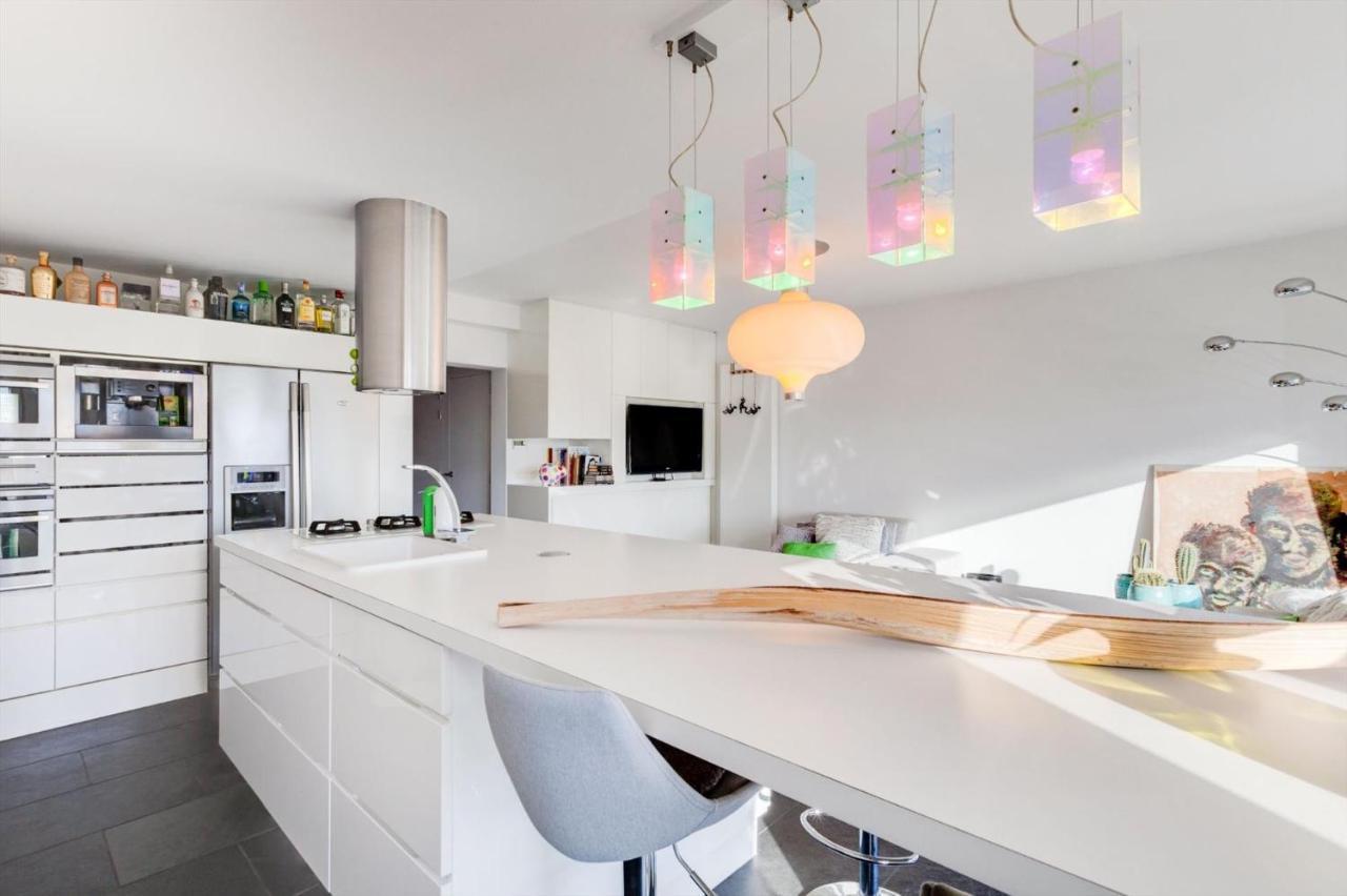 Luxueus Appartement 100 Stappen Van Zee En Strand Oostende Bagian luar foto
